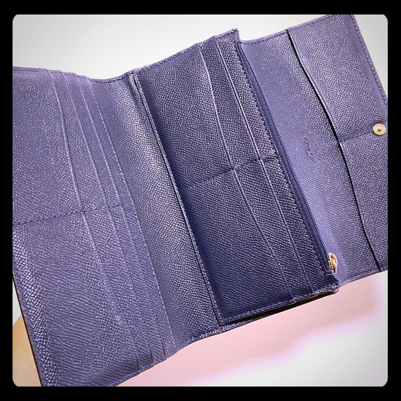 Coach Handbags - Coach wallet navy blue